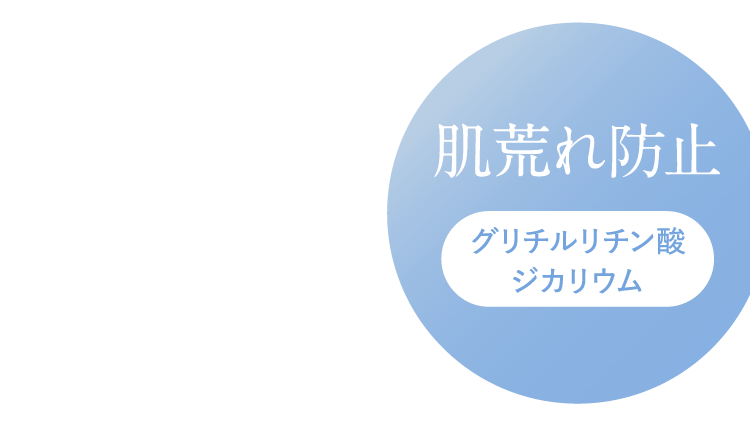 肌荒れ防止