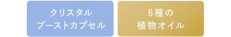 クリスタルブーストカプセル 6種の植物オイル